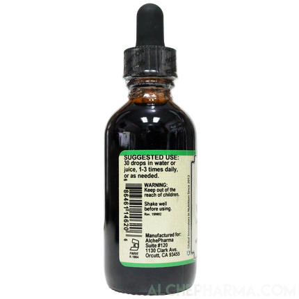Valerian Root Tincture ( Organic Fresh and Dry, Alcohol Free) Valeriana officinalis-Herbs-AlchePharma
