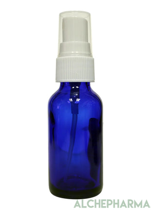 Vibrant Cobalt Blue Glass Spray or Mister Bottles-bottle-AlchePharma