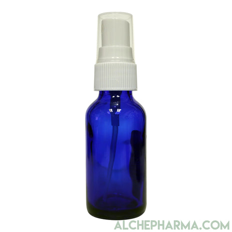 Vibrant Cobalt Blue Glass Spray or Mister Bottles-bottle-AlchePharma