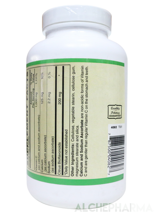 Vitamin C 1000mg buffered calcium and sodium ascorbates with bioflavonoids tablets-AlchePharma
