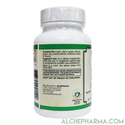 Vitamin D3+K2 (2,500IU+45mcg)-60 Vcaps-MenaquinGold™ (MK-7)-AlchePharma