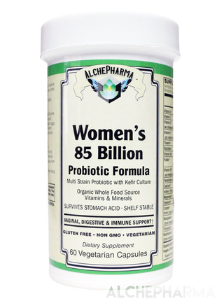 Women's 85 Billion Probiotic Formula- Multi-Strain Probiotic with Kefir Culture-Probiotic-AlchePharma