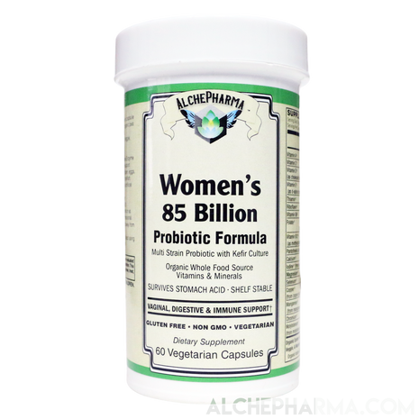 Women's 85 Billion Probiotic Formula- Multi-Strain Probiotic with Kefir Culture-Probiotic-AlchePharma