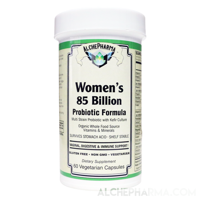 Women's 85 Billion Probiotic Formula- Multi-Strain Probiotic with Kefir Culture-Probiotic-AlchePharma