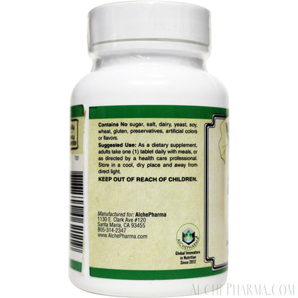 Zinc High Potency (Amino Acid Chelate) 50 mg.-Minerals-AlchePharma-100 Tabs-AlchePharma